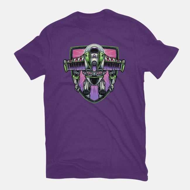 The Mission Beyond Infinity-Womens-Basic-Tee-glitchygorilla