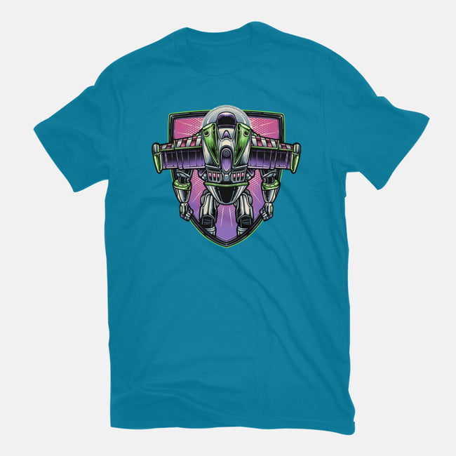 The Mission Beyond Infinity-Womens-Fitted-Tee-glitchygorilla