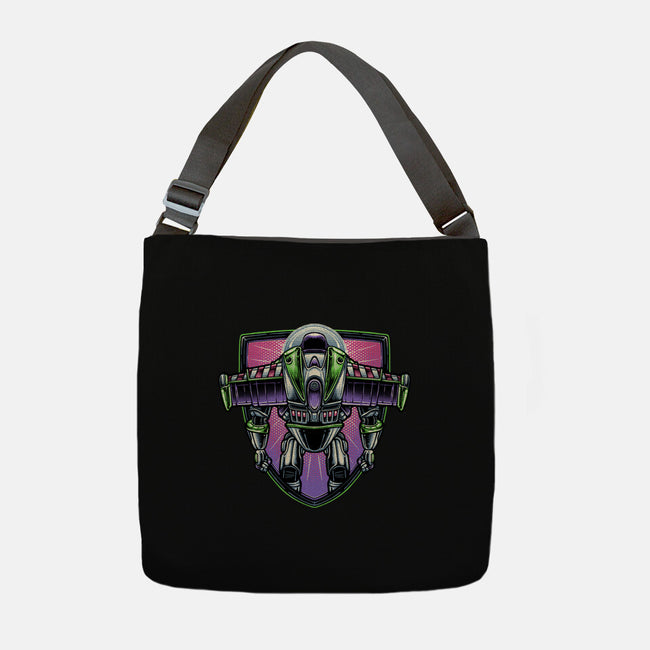 The Mission Beyond Infinity-None-Adjustable Tote-Bag-glitchygorilla