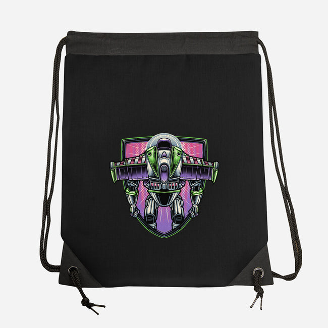The Mission Beyond Infinity-None-Drawstring-Bag-glitchygorilla