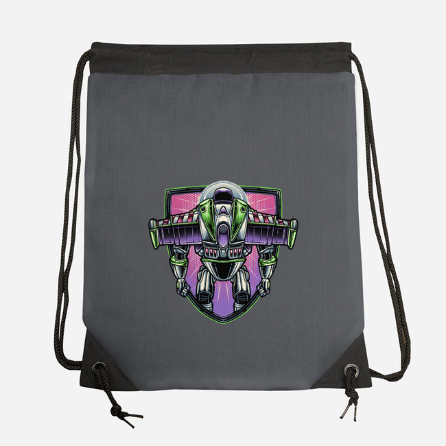 The Mission Beyond Infinity-None-Drawstring-Bag-glitchygorilla