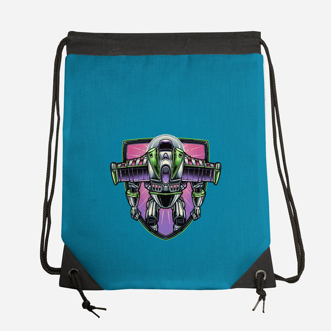 The Mission Beyond Infinity-None-Drawstring-Bag-glitchygorilla