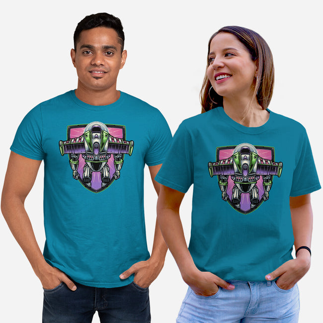 The Mission Beyond Infinity-Unisex-Basic-Tee-glitchygorilla