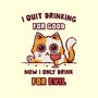 I Quit Drinking For Good-None-Fleece-Blanket-kg07