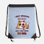 I Quit Drinking For Good-None-Drawstring-Bag-kg07