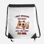 I Quit Drinking For Good-None-Drawstring-Bag-kg07