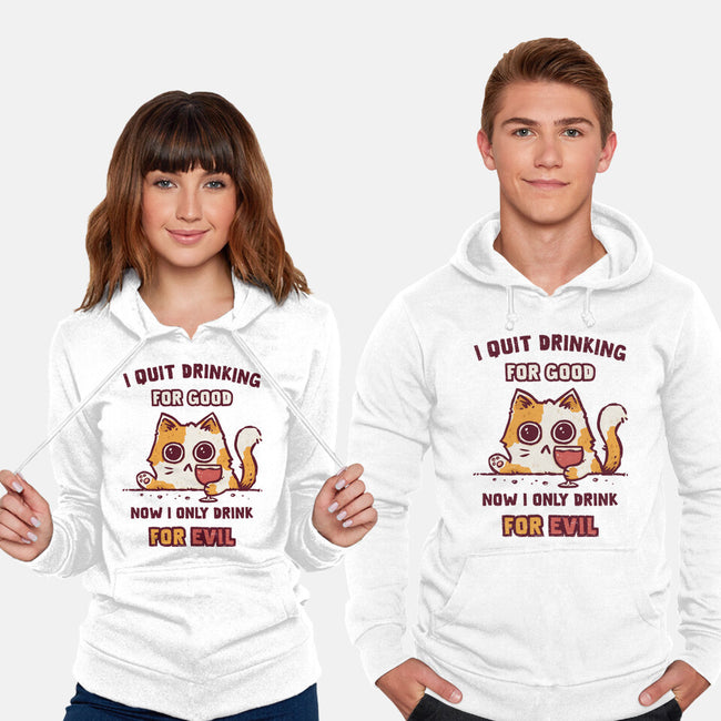 I Quit Drinking For Good-Unisex-Pullover-Sweatshirt-kg07