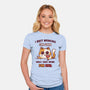 I Quit Drinking For Good-Womens-Fitted-Tee-kg07