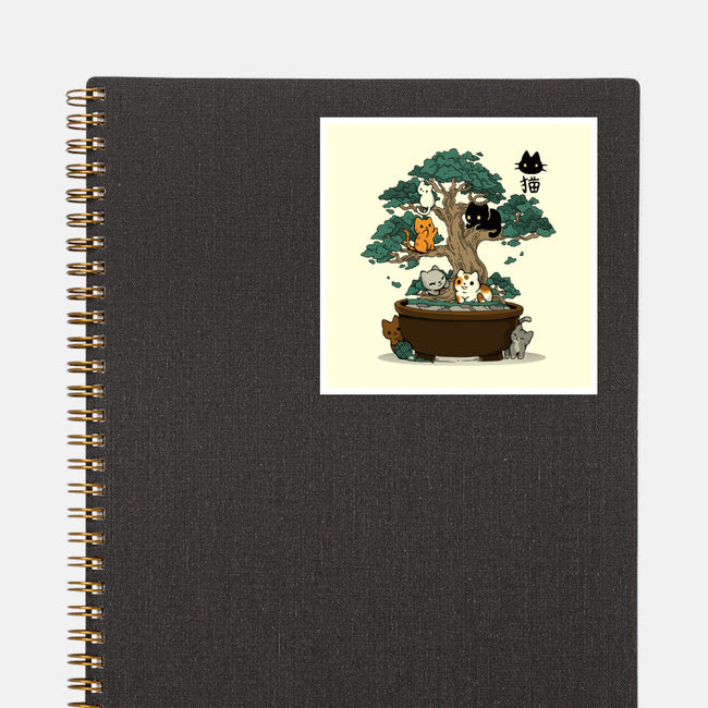 Bonsai Kittens-None-Glossy-Sticker-Vallina84