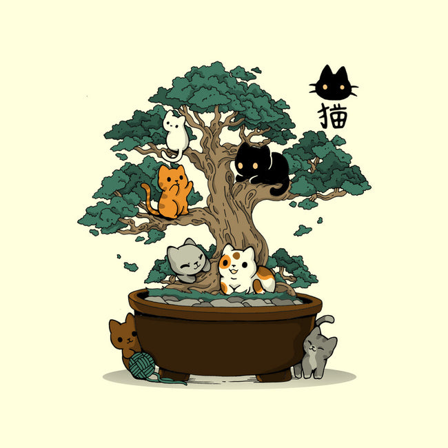 Bonsai Kittens-None-Polyester-Shower Curtain-Vallina84