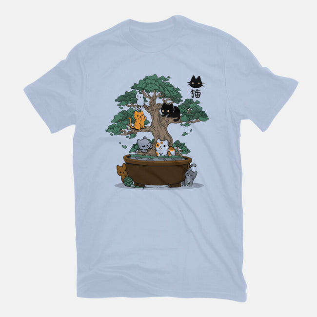 Bonsai Kittens-Womens-Fitted-Tee-Vallina84