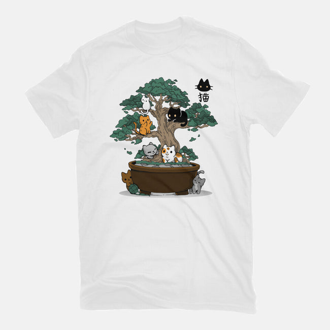 Bonsai Kittens-Womens-Fitted-Tee-Vallina84