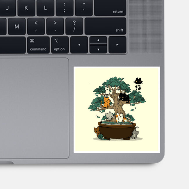Bonsai Kittens-None-Glossy-Sticker-Vallina84