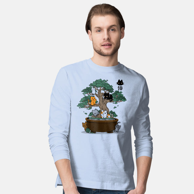 Bonsai Kittens-Mens-Long Sleeved-Tee-Vallina84