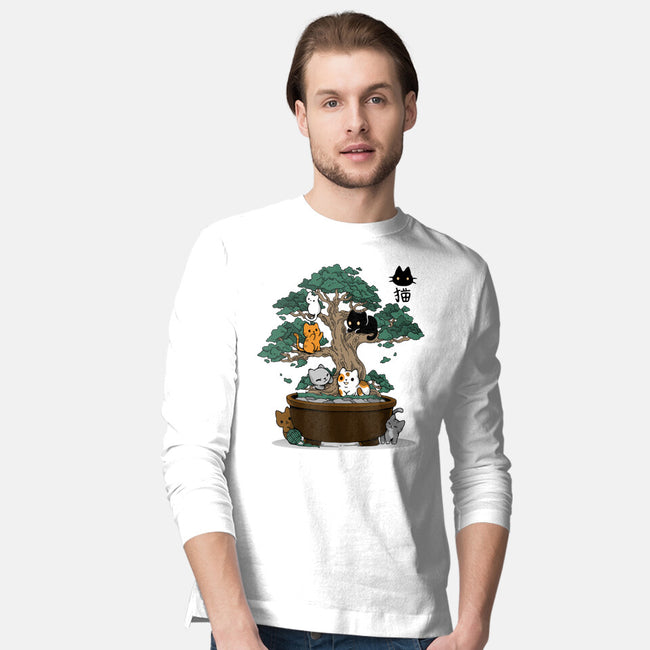 Bonsai Kittens-Mens-Long Sleeved-Tee-Vallina84