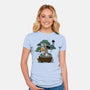 Bonsai Kittens-Womens-Fitted-Tee-Vallina84