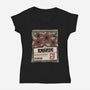Demogreens-Womens-V-Neck-Tee-Loobs