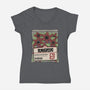 Demogreens-Womens-V-Neck-Tee-Loobs