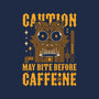 May Bite Before Caffeine-Unisex-Basic-Tank-BadBox