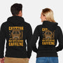 May Bite Before Caffeine-Unisex-Zip-Up-Sweatshirt-BadBox