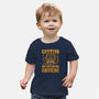 May Bite Before Caffeine-Baby-Basic-Tee-BadBox