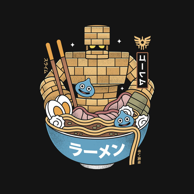 Erdrea Monsters Ramen Grunge-Mens-Heavyweight-Tee-LAGELANTEE