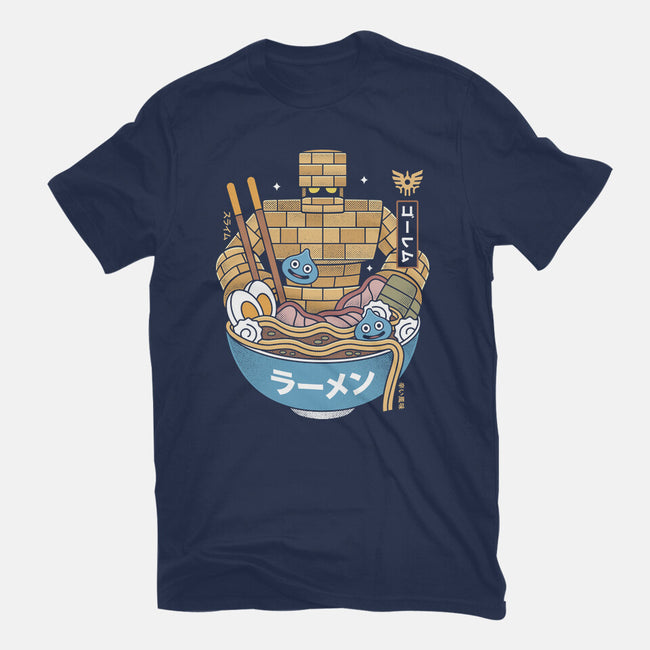 Erdrea Monsters Ramen Grunge-Womens-Fitted-Tee-LAGELANTEE