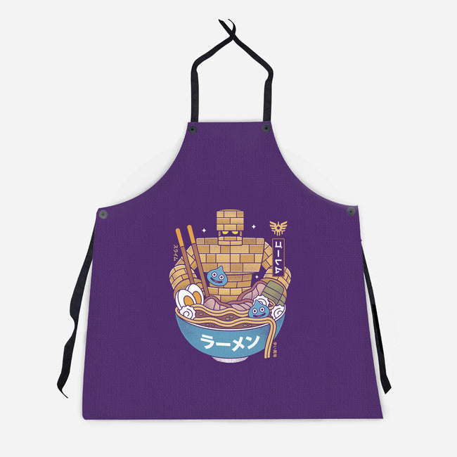 Erdrea Monsters Ramen Grunge-Unisex-Kitchen-Apron-LAGELANTEE