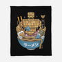 Erdrea Monsters Ramen Grunge-None-Fleece-Blanket-LAGELANTEE