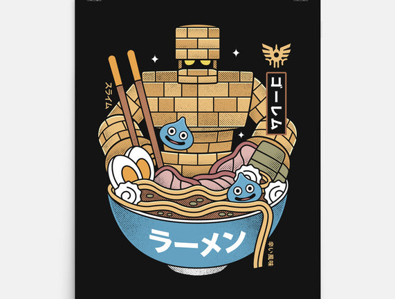 Erdrea Monsters Ramen Grunge