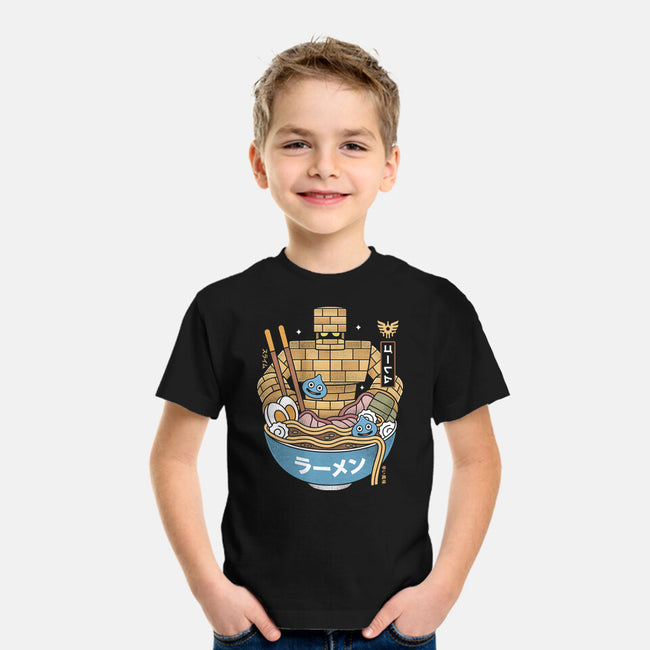 Erdrea Monsters Ramen Grunge-Youth-Basic-Tee-LAGELANTEE