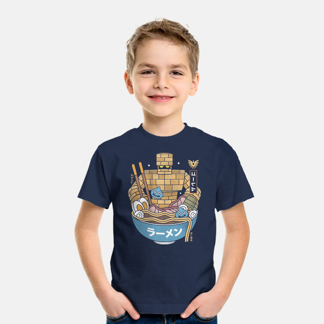Erdrea Monsters Ramen Grunge-Youth-Basic-Tee-LAGELANTEE