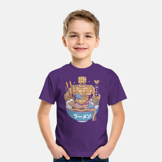 Erdrea Monsters Ramen Grunge-Youth-Basic-Tee-LAGELANTEE