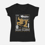 Isaac Clarke Aesthetic-Womens-V-Neck-Tee-LAGELANTEE