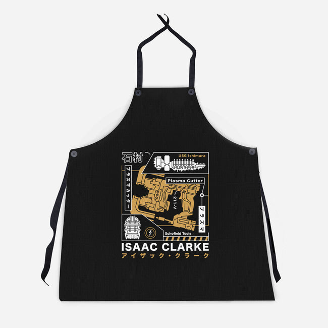 Isaac Clarke Aesthetic-Unisex-Kitchen-Apron-LAGELANTEE