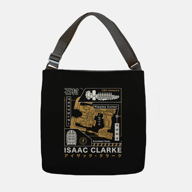 Isaac Clarke Aesthetic-None-Adjustable Tote-Bag-LAGELANTEE