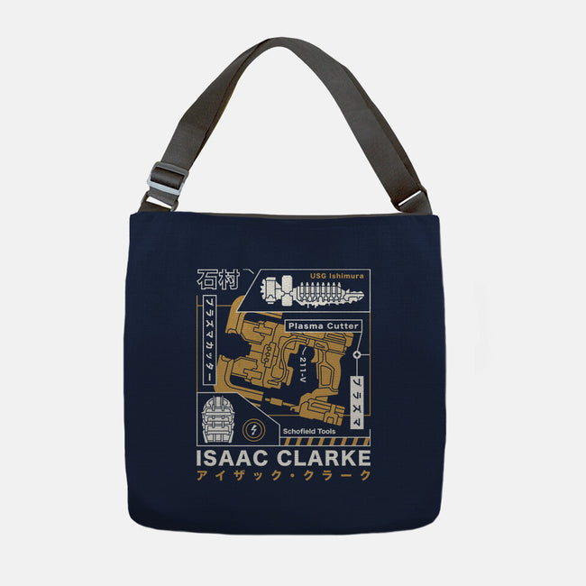 Isaac Clarke Aesthetic-None-Adjustable Tote-Bag-LAGELANTEE