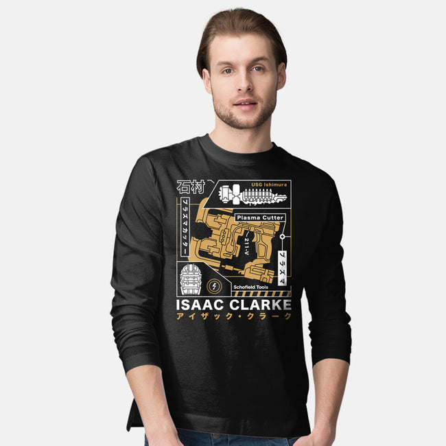 Isaac Clarke Aesthetic-Mens-Long Sleeved-Tee-LAGELANTEE