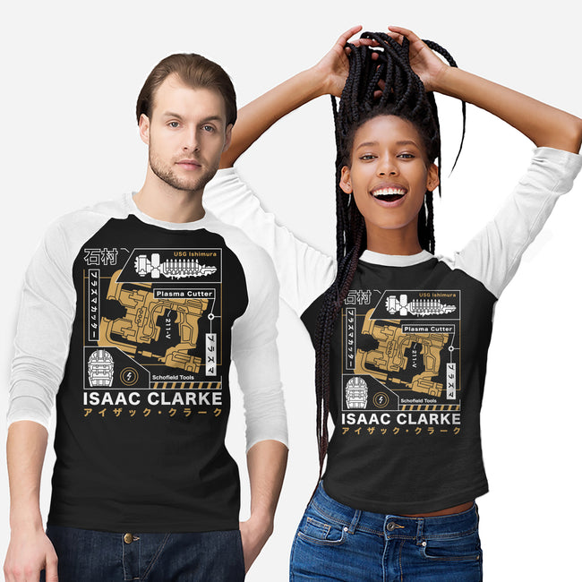 Isaac Clarke Aesthetic-Unisex-Baseball-Tee-LAGELANTEE