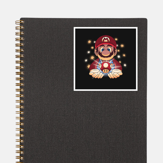 The Power Up-None-Glossy-Sticker-grevalra