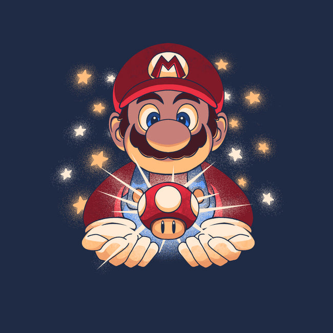 The Power Up-Womens-Fitted-Tee-grevalra