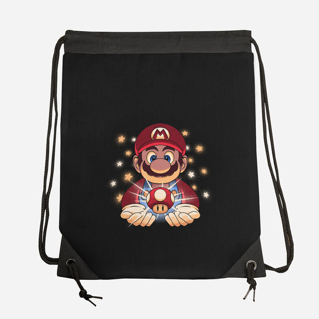 The Power Up-None-Drawstring-Bag-grevalra