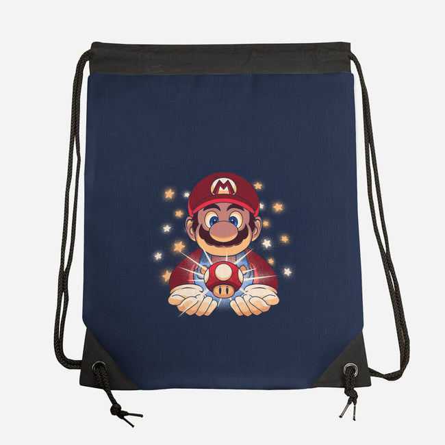 The Power Up-None-Drawstring-Bag-grevalra