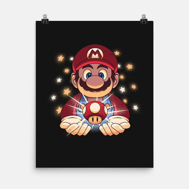 The Power Up-None-Matte-Poster-grevalra