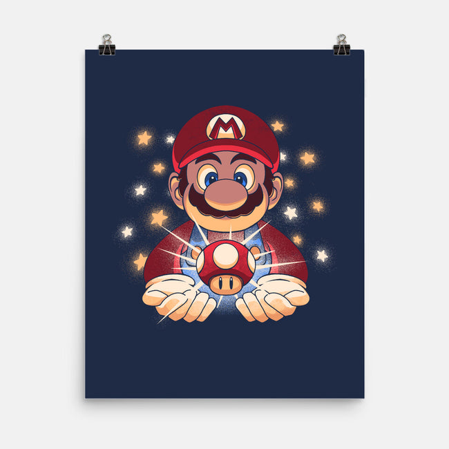 The Power Up-None-Matte-Poster-grevalra