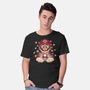 The Power Up-Mens-Basic-Tee-grevalra