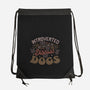 Introverted But Willing To Discuss Dogs-None-Drawstring-Bag-tobefonseca