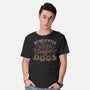 Introverted But Willing To Discuss Dogs-Mens-Basic-Tee-tobefonseca
