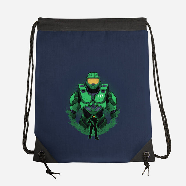 Spartan-117 Shadowwork-None-Drawstring-Bag-Astrobot Invention
