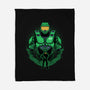 Spartan-117 Shadowwork-None-Fleece-Blanket-Astrobot Invention